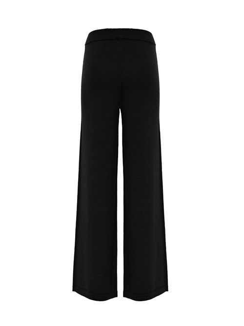 Pantalone Hamburg in lana Nero MM Max Mara | 2526336018600008